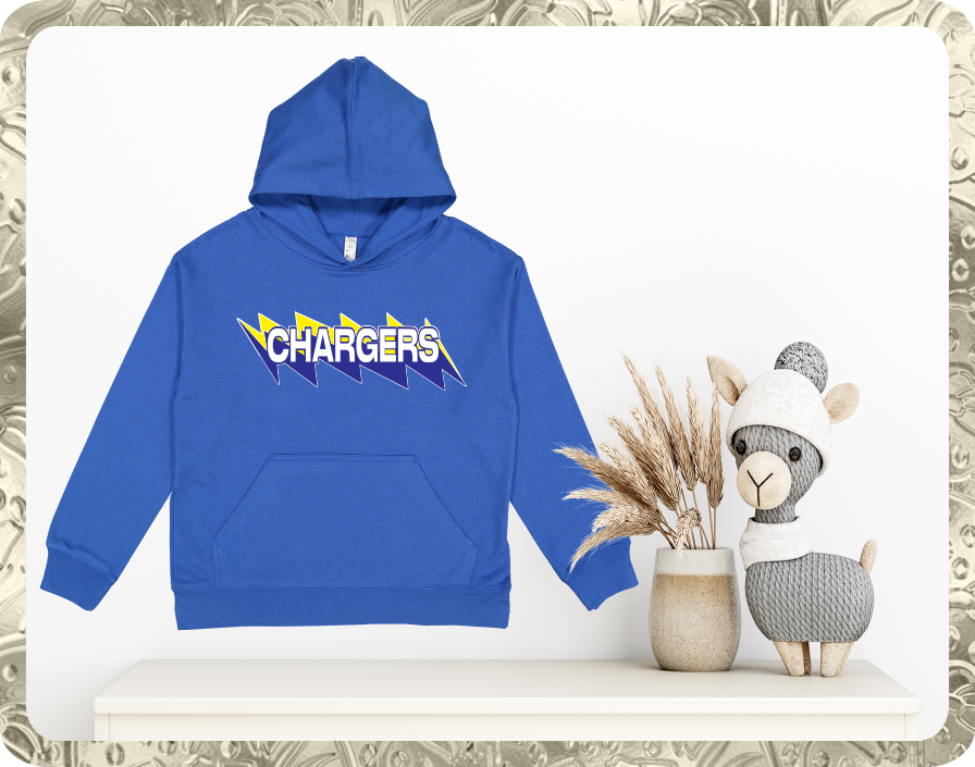 Youth Royal Blue Hoodie CHARGERS